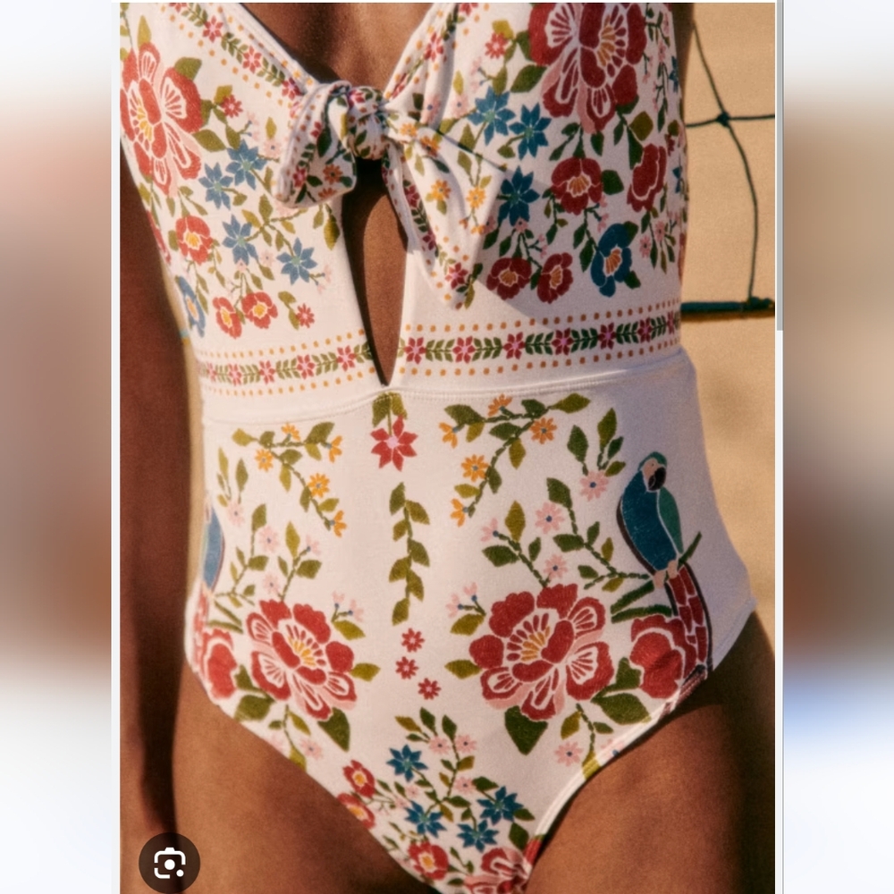 SÉZANE X FARM RIO Octavia One Piece Swimsuit